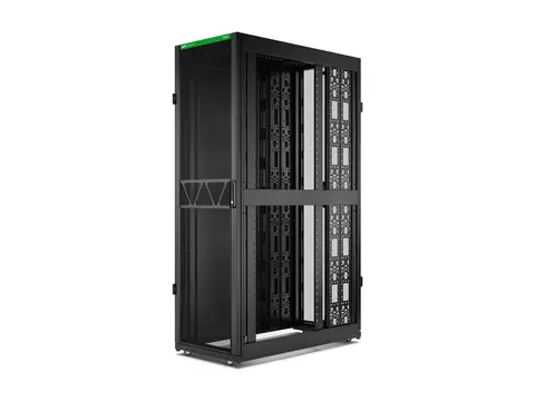 APC NetShelter SX Gen 2 - Rack skap - 1991 H x 600W x 1200D mm, med sider står på gulv - svart - 42U - 19" - TAA-samsvar - for P/N: SMT1000RM1U, SMT750RM1U, SRTL10KRM4UT, SRTL5KRM2UI-HW, SRTL5KRM2UT-HW, SRTL8KRM4UT