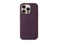 Apple - Baksidedeksel for mobiltelefon MagSafe-samsvar - silikon - plomme - for iPhone 16 Pro