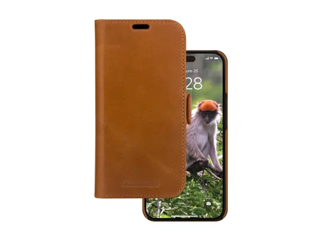 dbramante1928 Lynge - Lommebok for mobiltelefon helnarvet lær gyll...