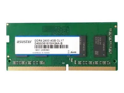 ASUSTOR - DDR4 - modul - 4 GB - SO DIMM 260-pin - 2400 MHz / PC4-1...