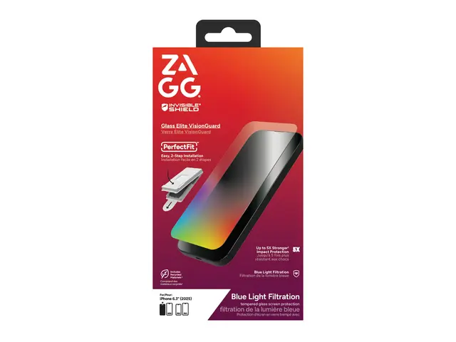 ZAGG InvisibleShield Glass Elite VisionGuard - Skjermbeskyttelse f...