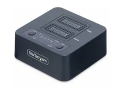 StarTech.com 1:1 Standalone M.2 NVMe Drive Duplicator and Dock Fast tilstands / harddiskstasjons-duplikator - 2 br&#248;nner (PCIe (NVMe)) - TAA-samsvar
