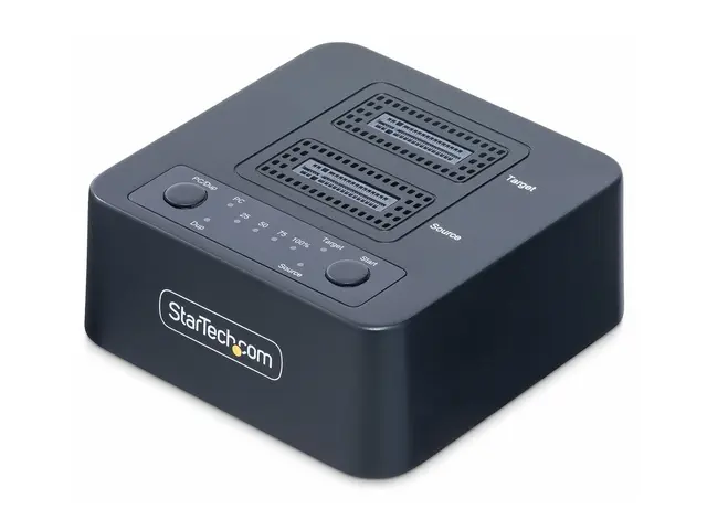 StarTech.com 1:1 Standalone M.2 NVMe Drive Duplicator and Dock - F...