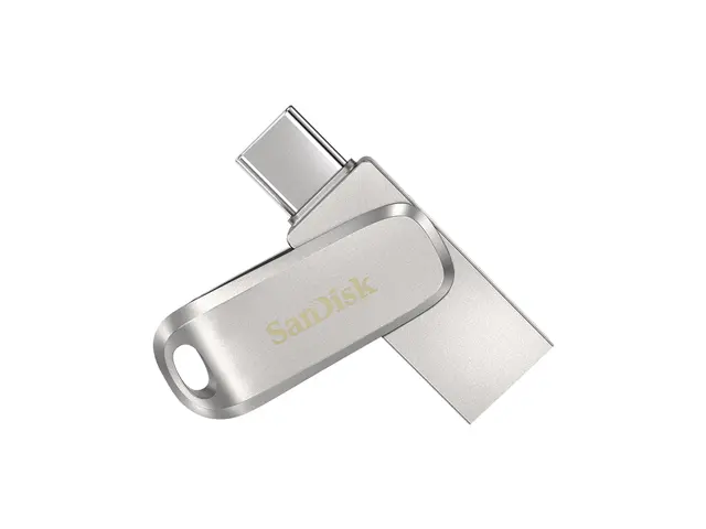 SanDisk Ultra Dual Drive Luxe - USB-flashstasjon 256 GB USB 3.1 Ge...