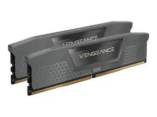 CORSAIR Vengeance - DDR5 - sett - 32 GB: 2 x 16 GB DIMM 288-pin - 6000 MT/s / PC5-48000 - CL38 - 1.35 V - ikke-bufret - grå