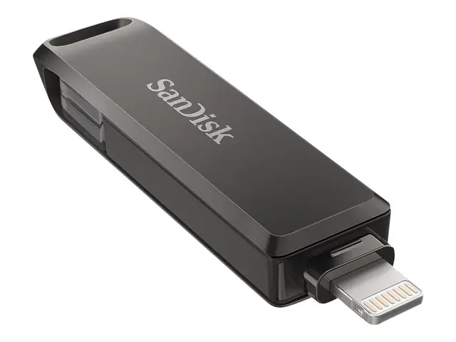 SanDisk iXpand Luxe - USB-flashstasjon - 128 GB - USB-C / Lightning