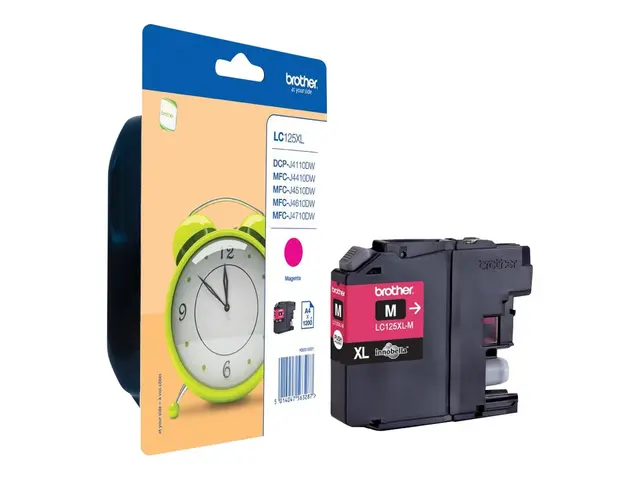 Brother LC125XLM - Super High Yield - magenta - original - blekkpa...