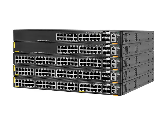 HPE Aruba 6200M 36G 12SR5 Class6 PoE 4SFP+ Switch - Max. Stacking ...