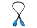 HPE Jumper Cord - Strømkabel - IEC 60320 C19 til IEC 60320 C20 2 m - flintgrå - for ProLiant XL270d Gen10; Rack; Synergy 12000 Frame