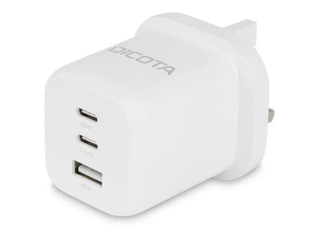 DICOTA - Strømadapter - kompakt, GaN - 65 watt - 5 A - PD 3.0 - 3 ...