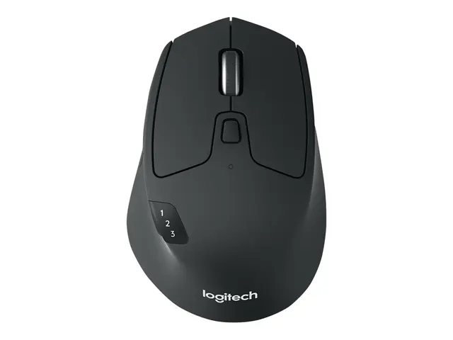 Logitech M720 Triathlon - Mus - høyrehendt - optisk - 7 knapper - ...