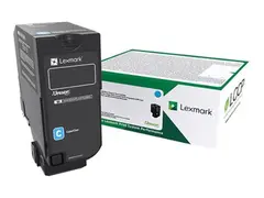 Lexmark - Høy ytelse - cyan - original tonerpatron LCCP, LRP - for Lexmark CX725de, CX725dhe, CX725dthe