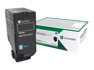 Lexmark - Høy ytelse - cyan - original - tonerpatron LCCP, LRP for Lexmark CX725de, CX725dhe, CX725dthe
