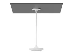 Logitech - Monteringssett (takmontering, mikrofonholder) for mikrofon - hvit - takmonterbar, pendant - for Rally Mic Pod; Room Solution Large