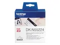 Brother DKN55224 - Papir - svart på hvitt Rull (5,4 cm x 30,5 m) 1 rull(er) tape - for Brother QL-1050N, QL-500A, QL-550, QL-560, QL-560VP, QL-570, QL-650TD, QL-720NW