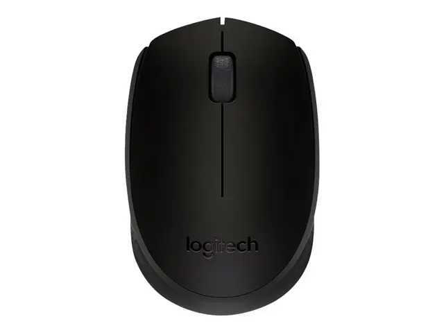 Logitech M171 - Mus - høyre- og venstrehåndet - trådløs - 2.4 GHz ...
