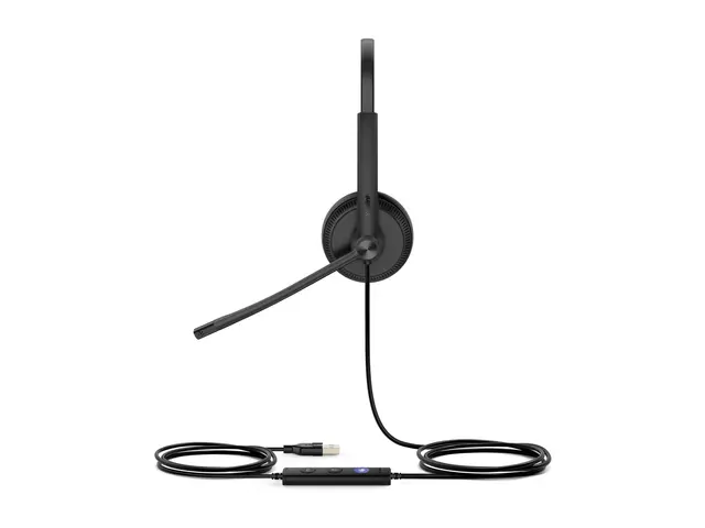 Yealink UH34 Dual - Hodesett on-ear kablet USB svart Certified for...