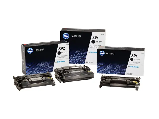 HP 89X - Høykapasitets svart original LaserJet tonerpatron (CF289X)