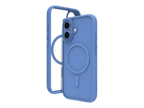dbramante1928 Grenen - Baksidedeksel for mobiltelefon MagSafe-samsvar - plastikk - indigo - for Apple iPhone 16 Plus