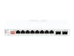 ASUS QG-U1080 - Switch - ikke-styrt - 8 x 2.5GBase-T + 2 x 10 Gigabit SFP+ stasjonær