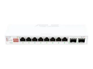 ASUS QG-U1080 - Switch - ikke-styrt - 8 x 2.5GBase-T + 2 x 10 Gigabit SFP+ stasjonær