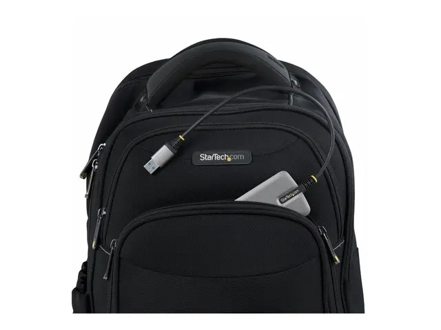 StarTech.com 3-Port USB Hub with Ethernet, 3x USB-A Ports, Gigabit...