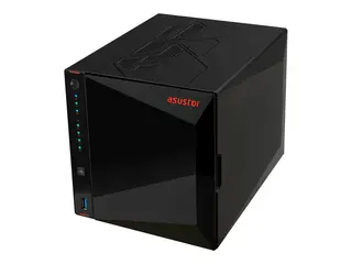 ASUSTOR Nimbustor 4 Gen 2 AS5404T - NAS-server SATA 6Gb/s - RAID RAID 0, 1, 5, 6, 10, JBOD - RAM 4 GB - 2.5 Gigabit Ethernet - iSCSI st&#248;tte