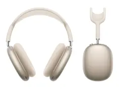 Apple AirPods Max - 2. generasjon - hodetelefoner med mikrofon full st&#248;rrelse - Bluetooth - tr&#229;dl&#248;s - aktiv st&#248;ydemping - stjernelys