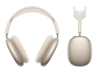Apple AirPods Max - 2. generasjon hodetelefoner med mikrofon - full st&#248;rrelse - Bluetooth - tr&#229;dl&#248;s - aktiv st&#248;ydemping - stjernelys
