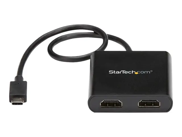StarTech.com 2-Port Multi Monitor Adapter, USB-C to 2x HDMI Video ...