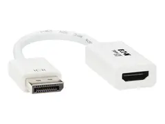 Eaton Tripp Lite Series DisplayPort 1.2 to HDMI Active Converter, DisplayPort to HDMI (M/F), 4K x 2K (3840 x 2160) @ 60 Hz, HDCP 2.2, 6 in Videokonverter - DisplayPort - HDMI - svart