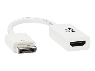 Eaton Tripp Lite Series DisplayPort 1.2 to HDMI Active Converter, DisplayPort to HDMI (M/F), 4K x 2K (3840 x 2160) @ 60 Hz, HDCP 2.2, 6 in Videokonverter - DisplayPort - HDMI - svart