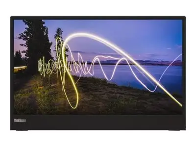 Lenovo ThinkVision M15 - LED-skjerm 15.6" portabel 1920 x 1080 Ful...