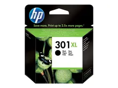 HP 301XL - 8 ml - Høy ytelse - svart - original hengeboks - blekkpatron - for Deskjet 1000 J110, 10XX, 20XX, 3052A J611, 3054A J611, 3055A J611, 3057A J611; ENVY 45XX