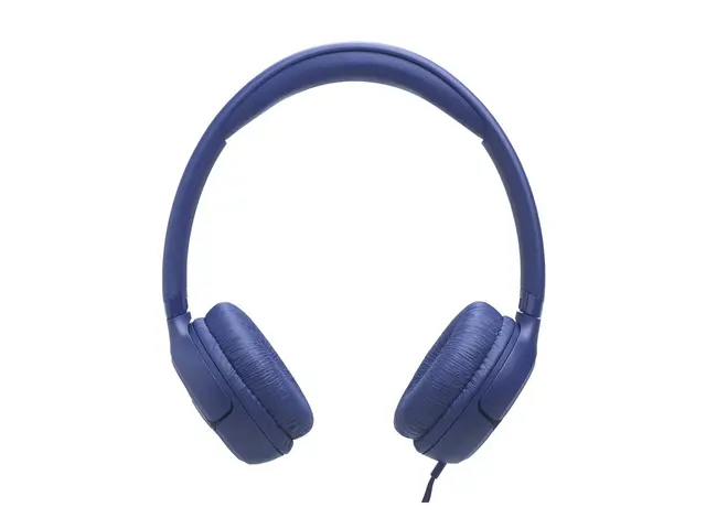 JBL TUNE 530C - Hodetelefoner - on-ear - kablet - USB-C - blå
