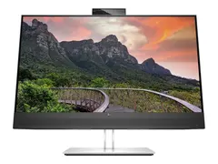 HP E27m G4 Conferencing Monitor E-Series - LED-skjerm - 27&quot; - 2560 x 1440 QHD @ 75 Hz - IPS - 300 cd/m&#178; - 1000:1 - 5 ms - HDMI, DisplayPort, USB-C - h&#248;yttalere - s&#248;lv (stativ), svart hode