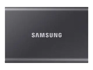Samsung T7 MU-PC4T0T - SSD - kryptert - 4 TB ekstern (b&#230;rbar) - USB 3.2 Gen 2 (USB-C kontakt) - 256-bit AES - gr&#229;