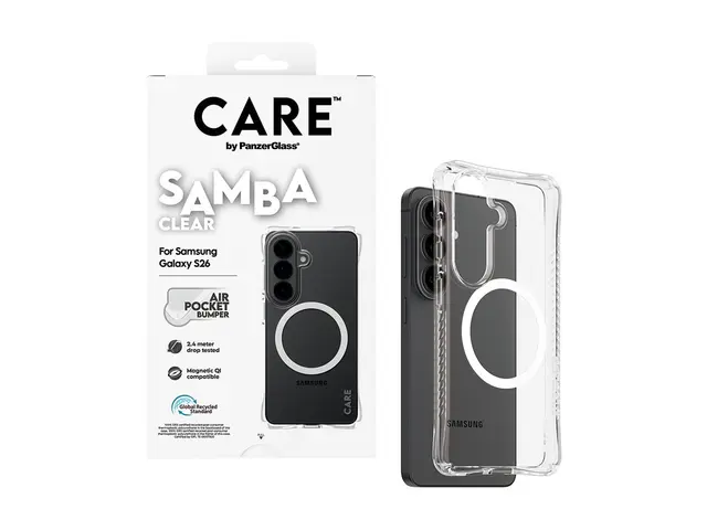 CARE by PanzerGlass Samba - Baksidedeksel for mobiltelefon Qi term...