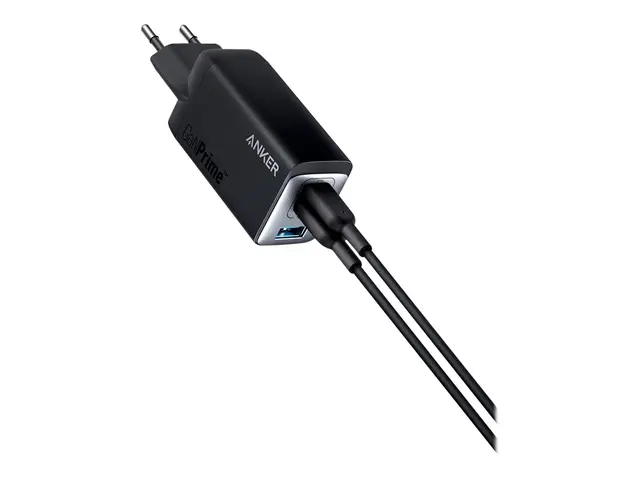 Anker 735 - Strømadapter 65 watt 5 A PowerIQ 4.0 3 utgangskontakte...