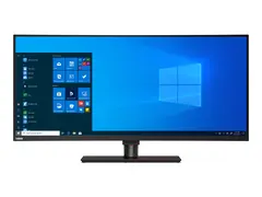 Lenovo ThinkVision P40w-20 - LED-skjerm - kurvet 40&quot; (39.7&quot; synlig) - 5120 x 2160 WUHD @ 75 Hz - IPS - 300 cd/m&#178; - 1000:1 - 4 ms - 2xThunderbolt 4, DisplayPort, HDMI - ravnsort - Campus