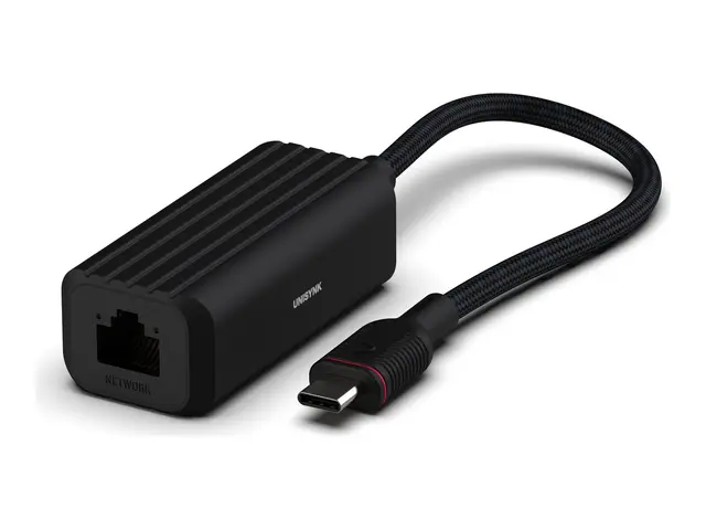 UNISYNK - Nettverksadapter USB-C Gigabit Ethernet x 1 svart
