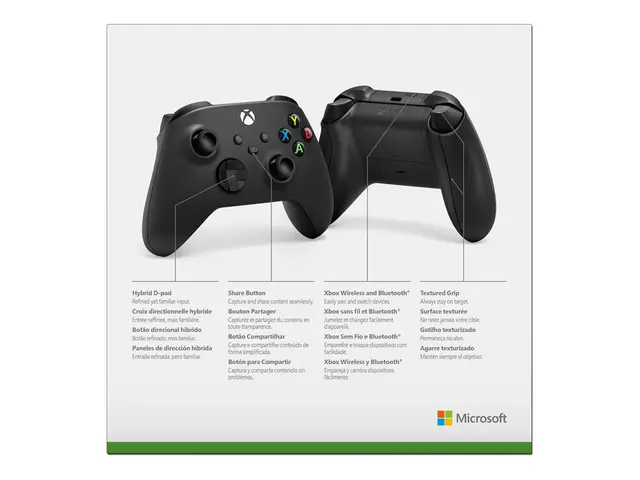 Microsoft Xbox Wireless Controller - Håndkonsoll trådløs Bluetooth...