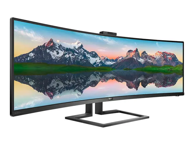 Philips Brilliance P-line 499P9H - LED-skjerm kurvet 49" (48.8" sy...