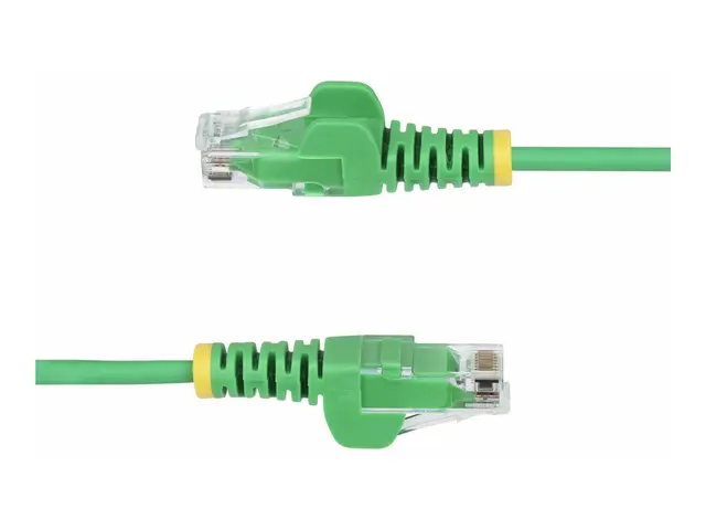 StarTech.com 1.5m Green Slim CAT6 Ethernet Cable, Snagless, 28AWG,...