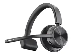 Poly Voyager 4310 - Voyager 4300 series hodesett - on-ear - Bluetooth - tr&#229;dl&#248;s - USB-C - svart