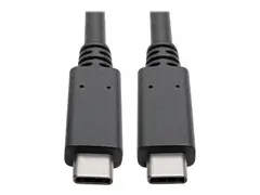 EATON TRIPPLITE USB-C Cable M/M - USB 3.1 Gen 2 10Gbps 5A Rating Thunderbolt