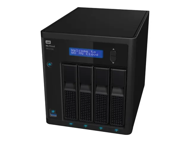 WD My Cloud PR4100 WDBNFA0400KBK - NAS-server - 4 brønner - 40 TB ...