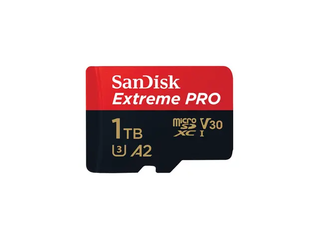 SanDisk Extreme Pro - Flashminnekort (microSDXC til SD-adapter ink...