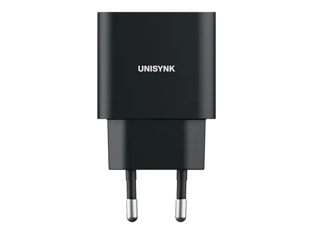 Unisynk Slim Wall Charger - Strømadapter 20 watt 3 A PD 3.0 (24 pi...