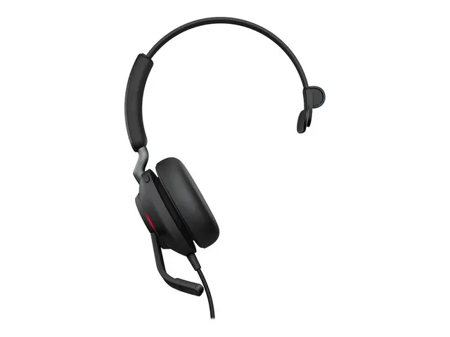Jabra Evolve2 40 SE MS Mono - Hodesett on-ear kablet USB-A lydisol...